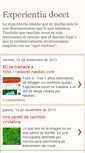 Mobile Screenshot of experientiadocet.com
